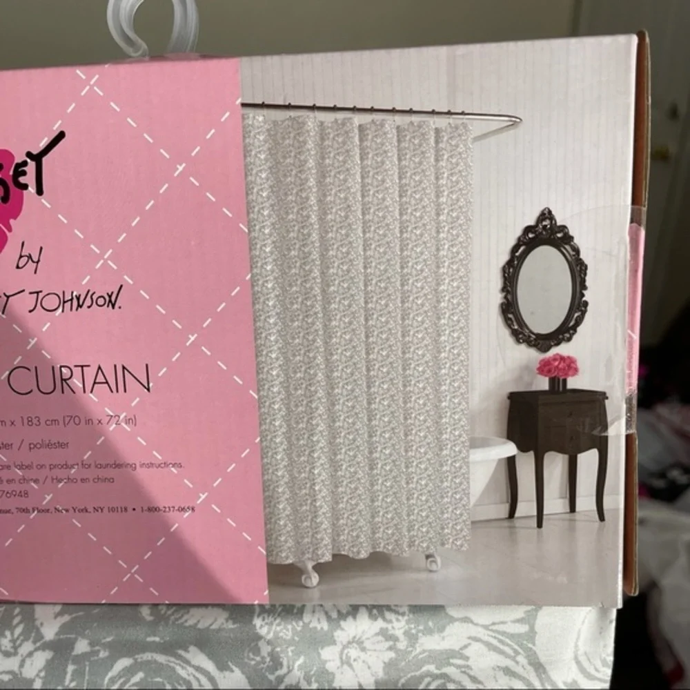 Betsey Johnson Shower Curtain